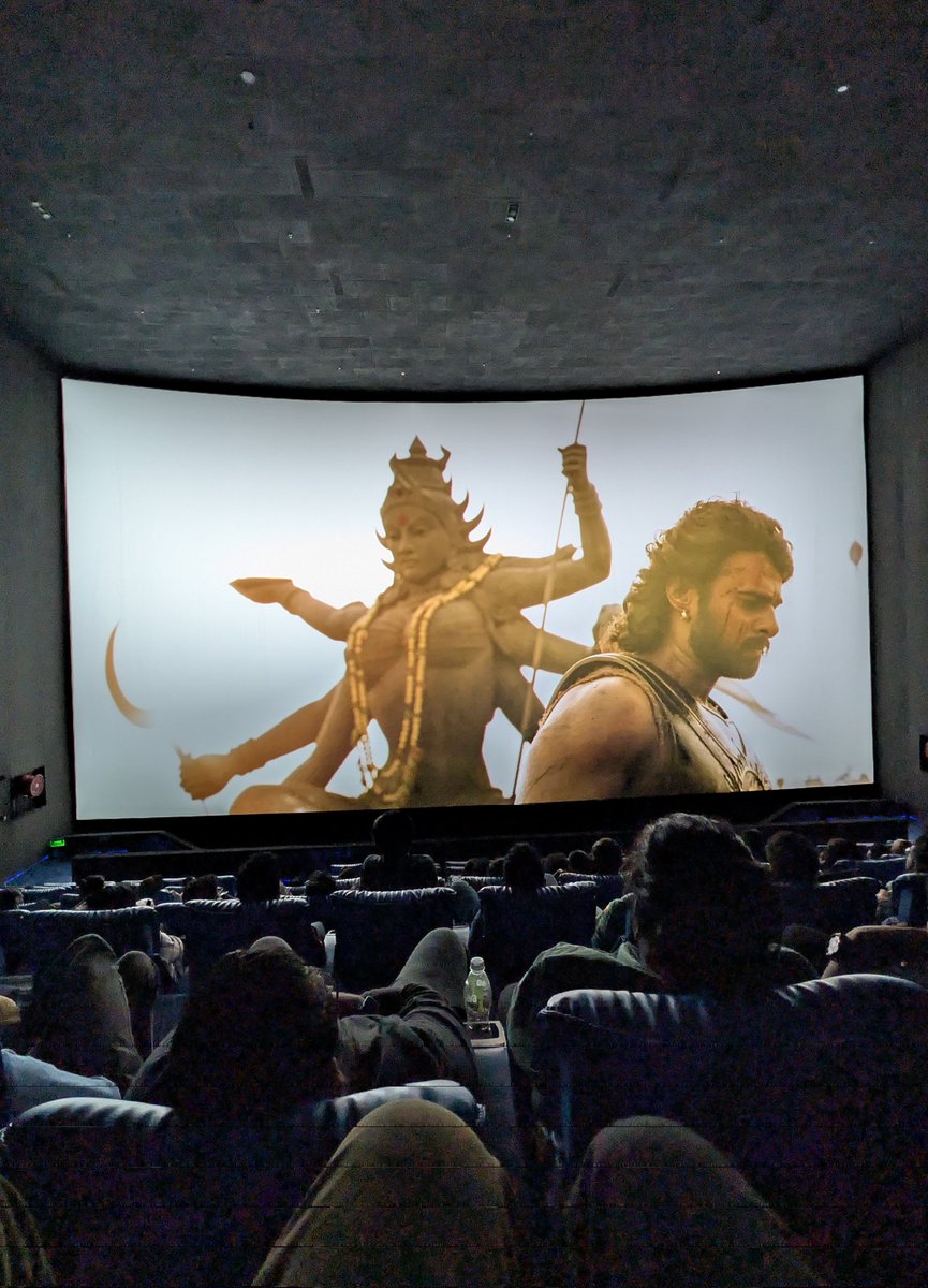 ST: #BahubaliTheEpic at Palazzo IMAX. 

Peak cinematic experience 🙏🏻🙏🏻🛐🛐🔥🔥🔥

<a href="/ssrajamouli/">rajamouli ss</a> <a href="/TrendsPrabhas/">Prabhas Trends</a>