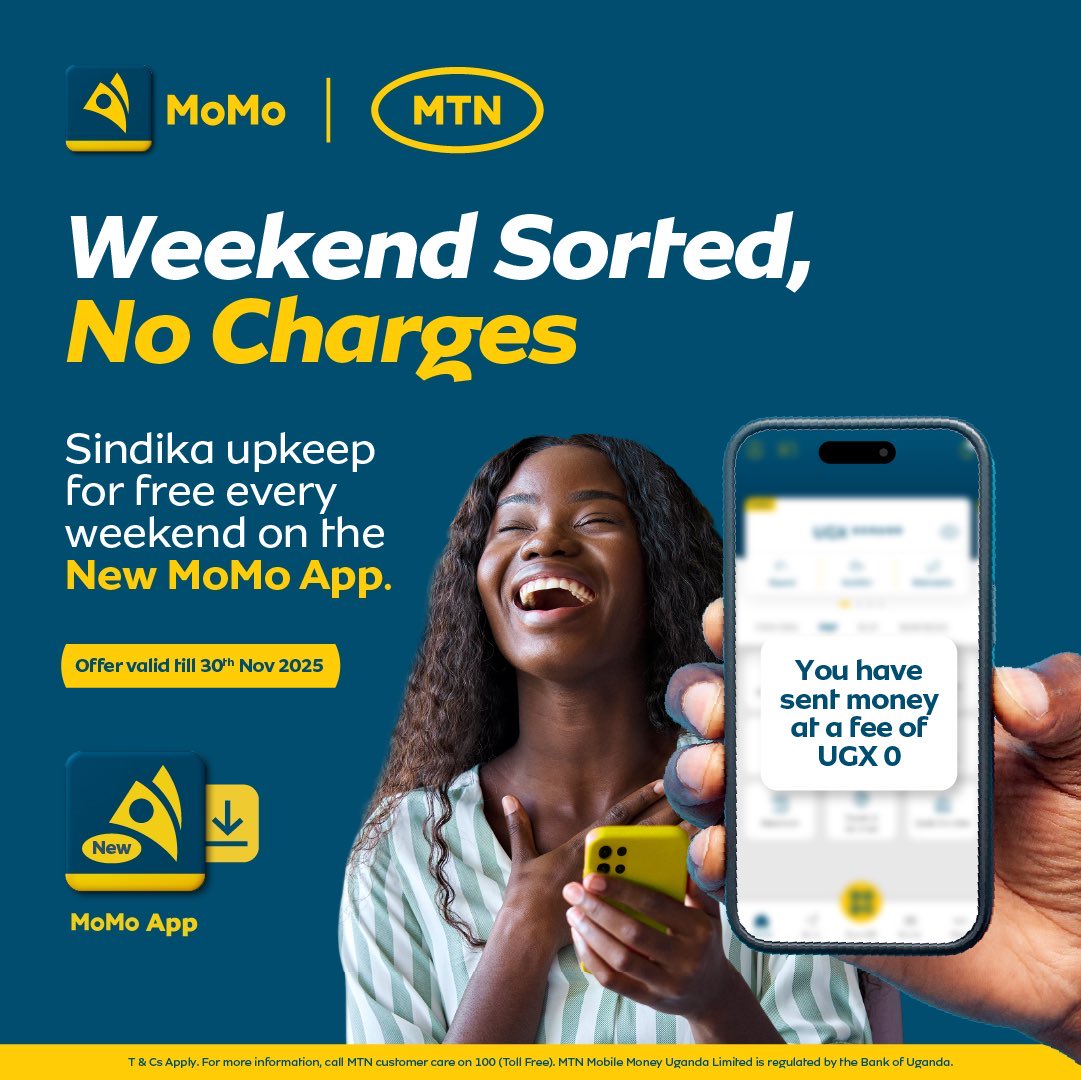 IanFirminho's tweet photo. Did you know that you can send money for FREE every weekend with the new MoMo app.
No more transfer fees, just pure enjoyment. Download now and take control of your finances. #MTNMoMo
#DoMoreWithMore https://t.co/5rObOPl40g
