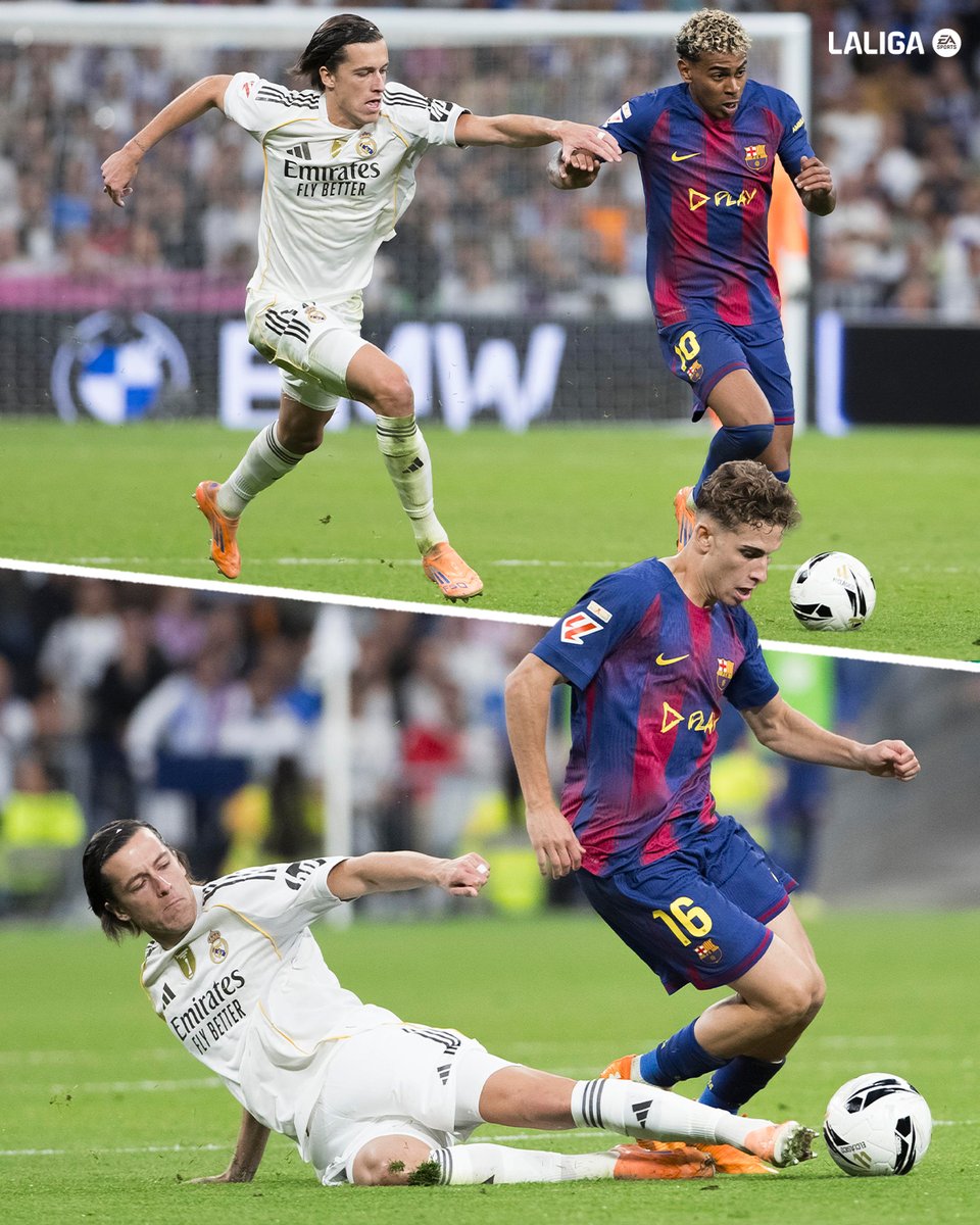 カレーラス初のクラシコで堂々のパフォーマンス✨

守備はもちろん、攻撃参加でも存在感を発揮！

#LALIGAEASPORTS