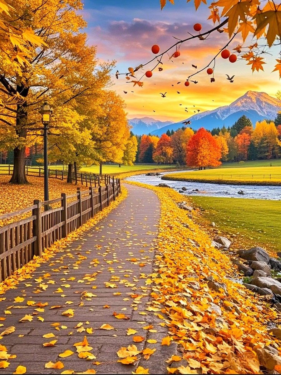 Good afternoon! Have a nice afternoon.🌤️🌾🍂🍁