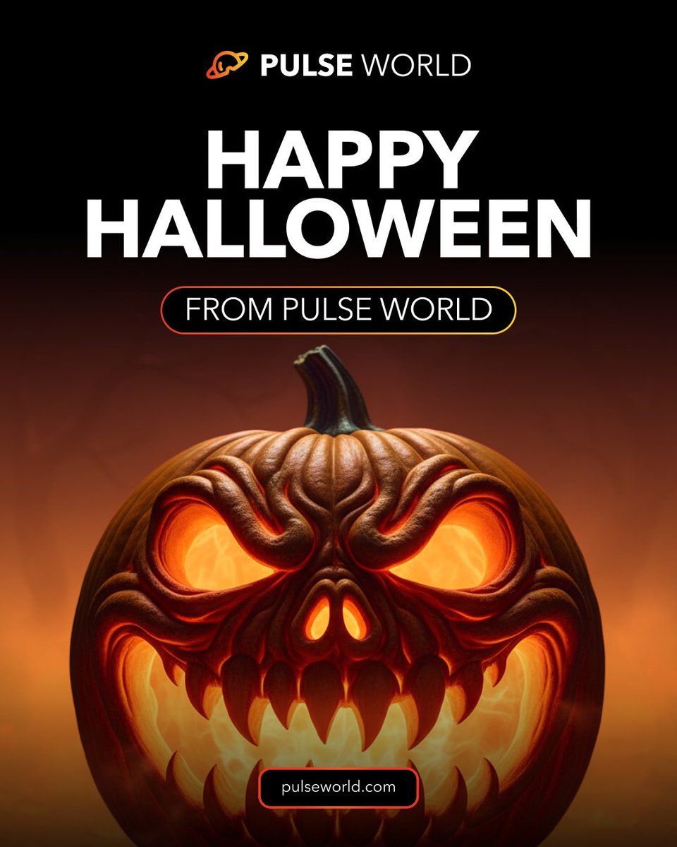 🎃👻 Happy Halloween from #PulseWorld! The future is spooky bright ✨ 👉 pulseworld.com

#Halloween #Web3 #Community