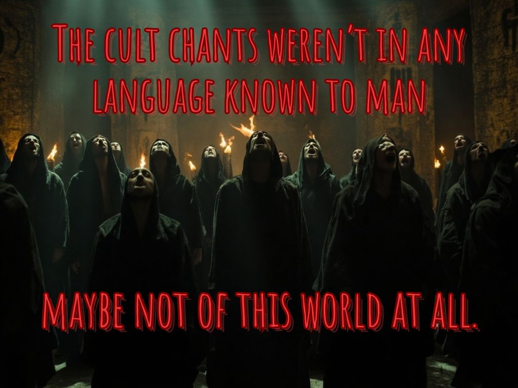wmichael333's tweet photo. “The cult chants weren’t in any language known to man—maybe not of this world at all.”
#OccultBooks #ThrillerReads #BloodMoon

https://t.co/hg8xssrN10 https://t.co/T2Fg4ildIR