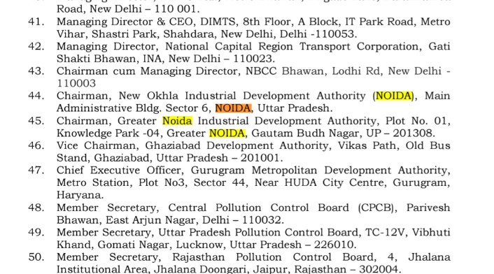 MethiMNNIT's tweet photo. Even after the orders of @CAQM_Official of GRAP-II @OfficialGNIDA CEO/ACEOs &amp; @dmgbnagar are not strictly implementing the guidelines in Sector -16C Greater Noida, is stil waiting for brooming and sprinkling.
@UPGovt
@spgoyal @ChiefSecyUP @UppcbN @uppcbofficial @CPCB_OFFICIAL https://t.co/MBEj5lcOOs
