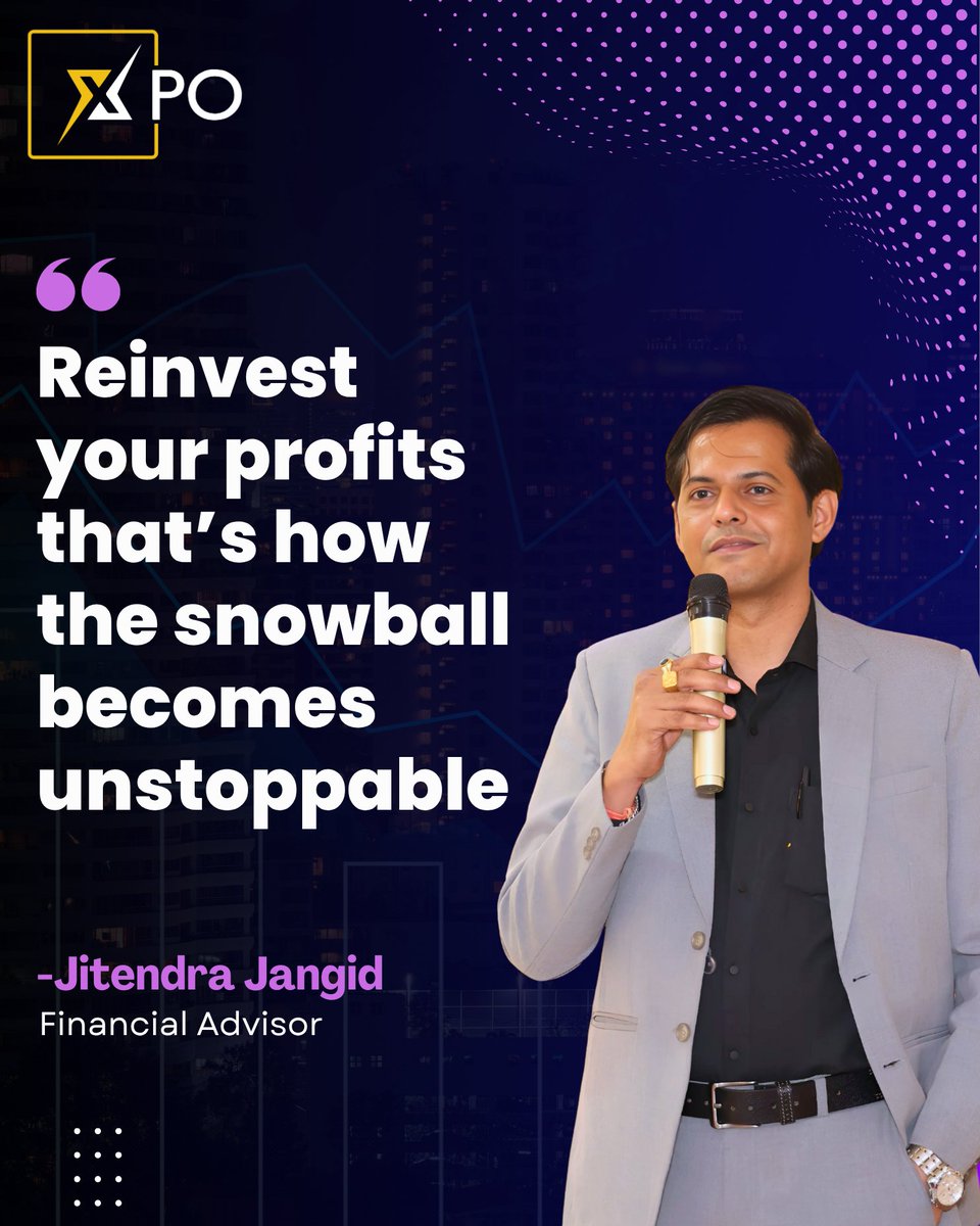Jitender4059's tweet photo. 💰 True wealth isn’t earned — it’s reinvested. 📈
Let your profits work for you and watch unstoppable growth begin. 🚀
:
#smartinvestments #wealthbuilding #financialwisdom #moneymindset #compoundgrowth #ﬁnancialfreedom #jitendrajangid #ilovexpo https://t.co/J5f0wSqVTI