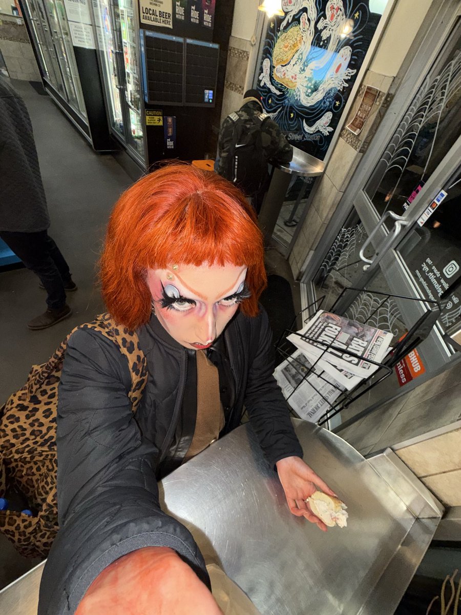 Just overheard a guy ask his friend “you think she’s in a costume or something?” Buddy, what I have going on is far more convoluted than you could even imagine