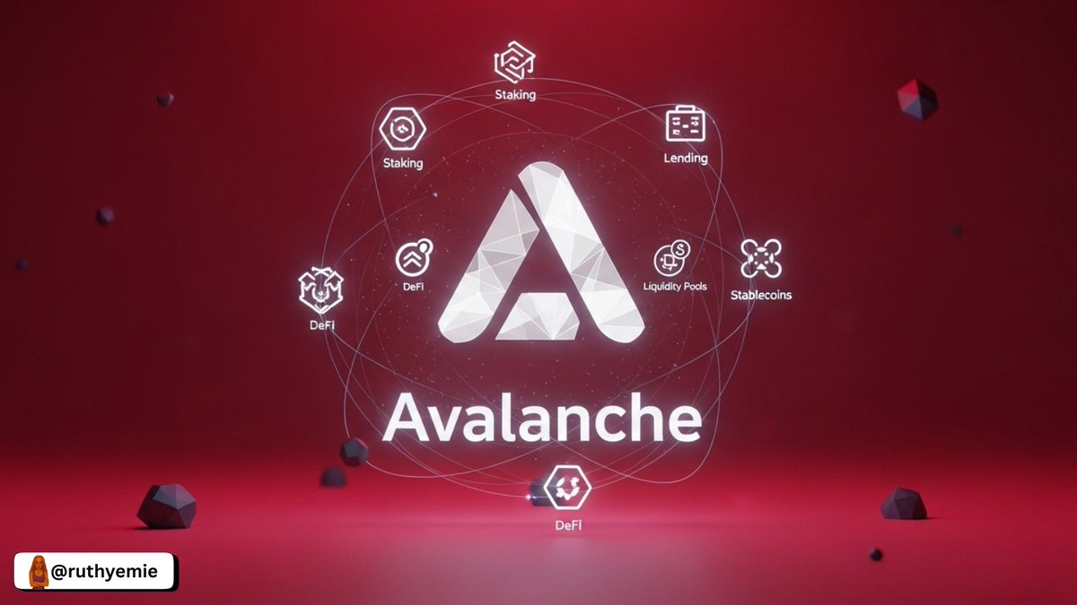 ruthyemie's tweet image. Something powerful is happening on Avalanche

For years, DeFi promised freedom but most yields were smoke

You’d stake &amp;amp; watch value vanish

Now @avax is different, its yield runs on real systems

Here's how its building the next gen of DeFi yield &amp;amp; how you can be part of it.

🧵