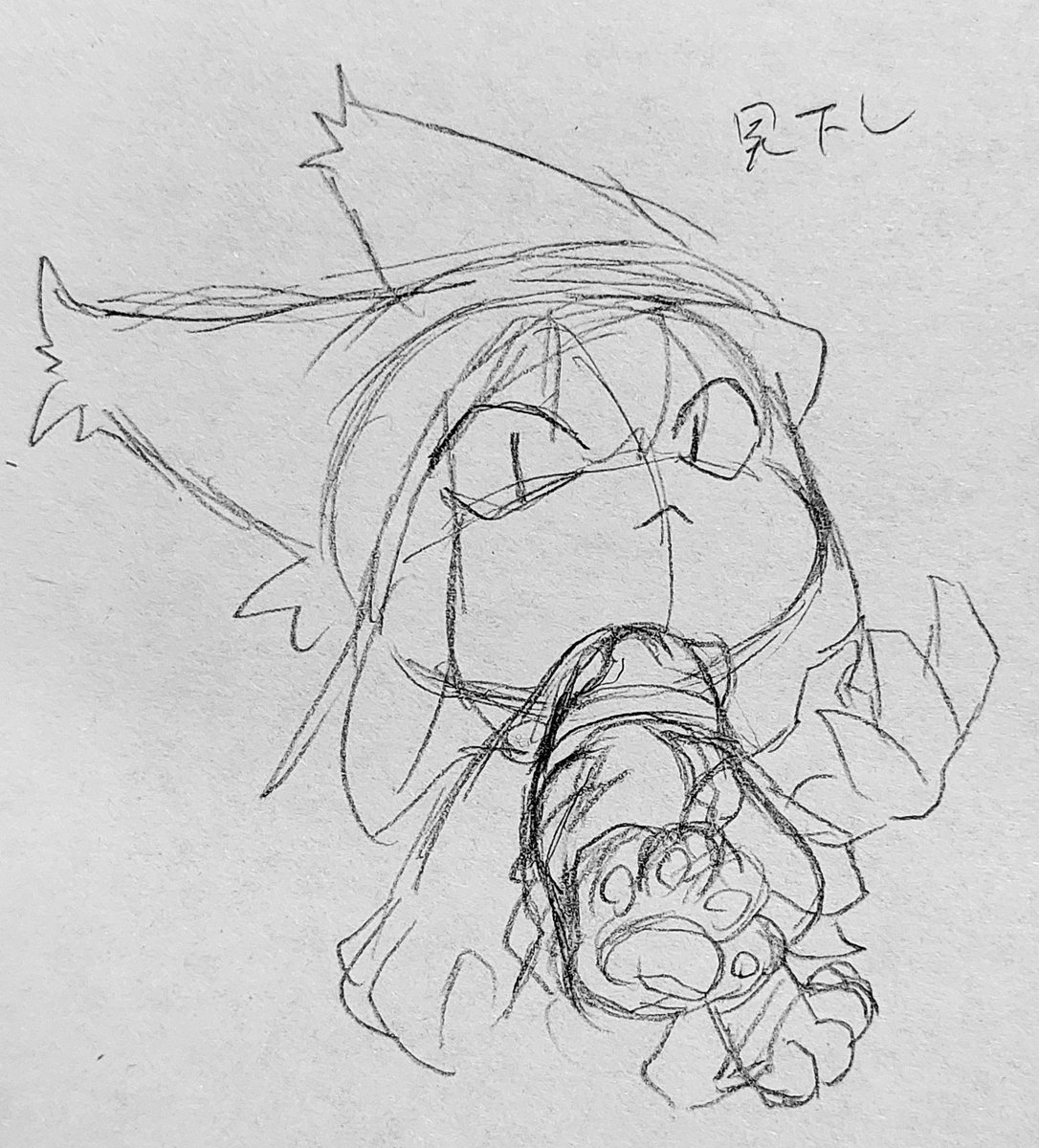 ちなみに下描き→清書→デジタル移行で色つけ等をしました。

楽しかったです^^ 