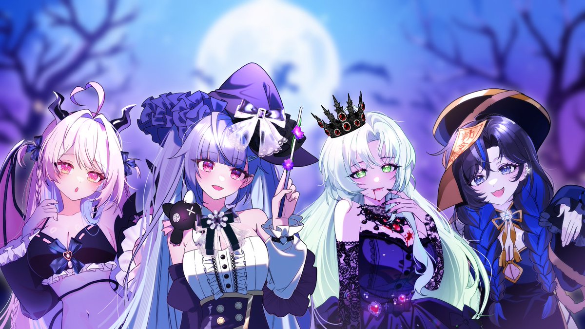 커버곡 일러스트 작업했습니다!! 많이 많이 들어주세요~~😆😆🎃🎃