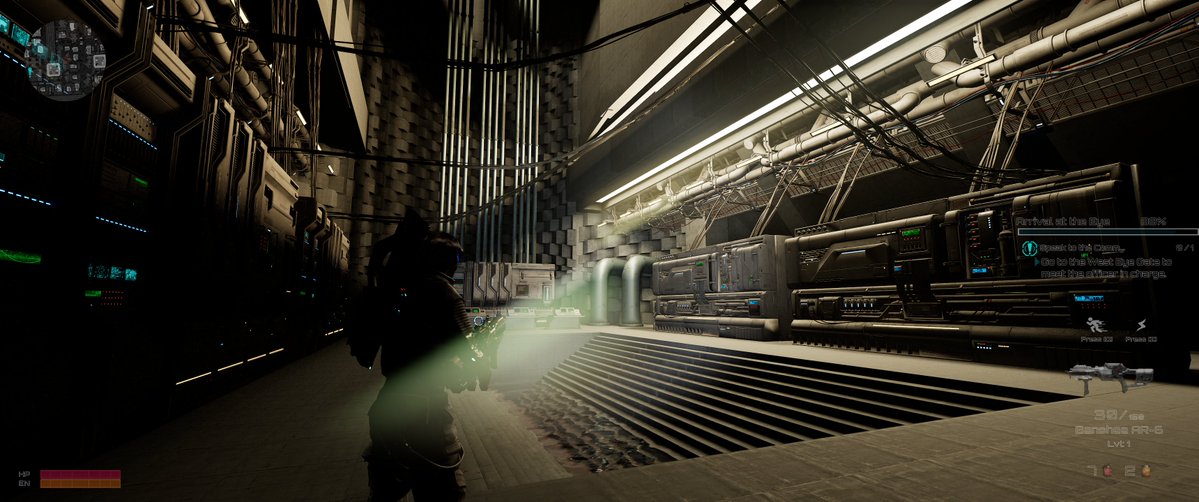 HYPER_WASP_Game's tweet image. Development Log

Not every mission should be just running around the city. 
I’ve started working on indoor environments to make exploration more fun and immersive.
What do you think?

#gamedev #indiedev #solodev #ue5 #madewithunreal #ゲーム制作 #ゲーム開発  #独立游戏开发…