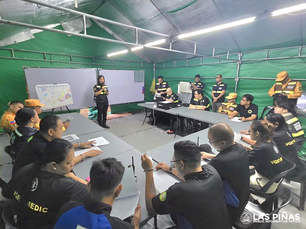 pinas_city's tweet image. LAS PIÑAS LGU, HANDA NA PARA SA UNDAS 2025 🪦 

Handa na ang Lokal na Pamahalaaan ng Las Piñas sa pangunguna ng Las Pinas Disaster Risk Reduction and Management Office (DRRMO) ngayong Undas 2025. 

#LPCUpdate
#LasPiñas
#Undas2025 

📸: City of Las Piñas LGU/ Facebook