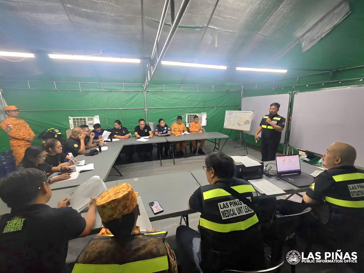 pinas_city's tweet image. LAS PIÑAS LGU, HANDA NA PARA SA UNDAS 2025 🪦 

Handa na ang Lokal na Pamahalaaan ng Las Piñas sa pangunguna ng Las Pinas Disaster Risk Reduction and Management Office (DRRMO) ngayong Undas 2025. 

#LPCUpdate
#LasPiñas
#Undas2025 

📸: City of Las Piñas LGU/ Facebook