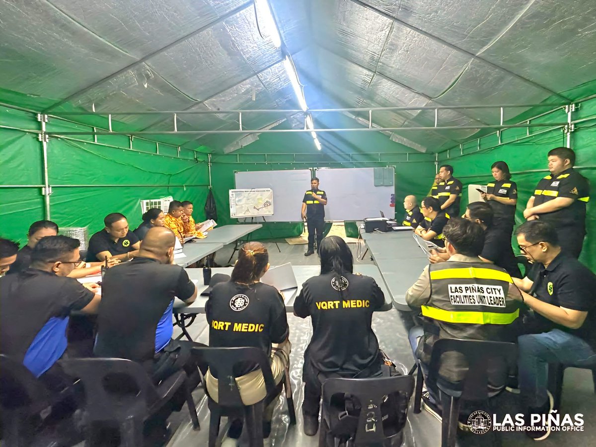 pinas_city's tweet image. LAS PIÑAS LGU, HANDA NA PARA SA UNDAS 2025 🪦 

Handa na ang Lokal na Pamahalaaan ng Las Piñas sa pangunguna ng Las Pinas Disaster Risk Reduction and Management Office (DRRMO) ngayong Undas 2025. 

#LPCUpdate
#LasPiñas
#Undas2025 

📸: City of Las Piñas LGU/ Facebook