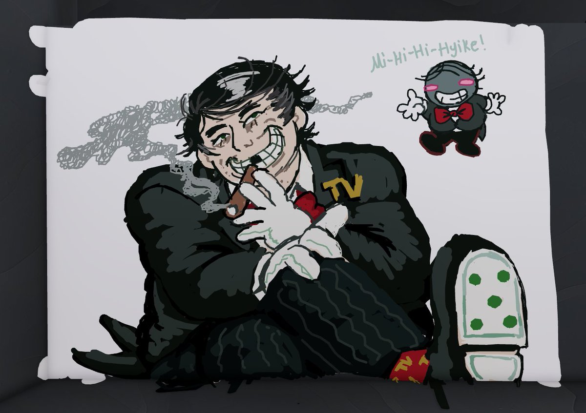 mike gijinka
#deltarune #battat