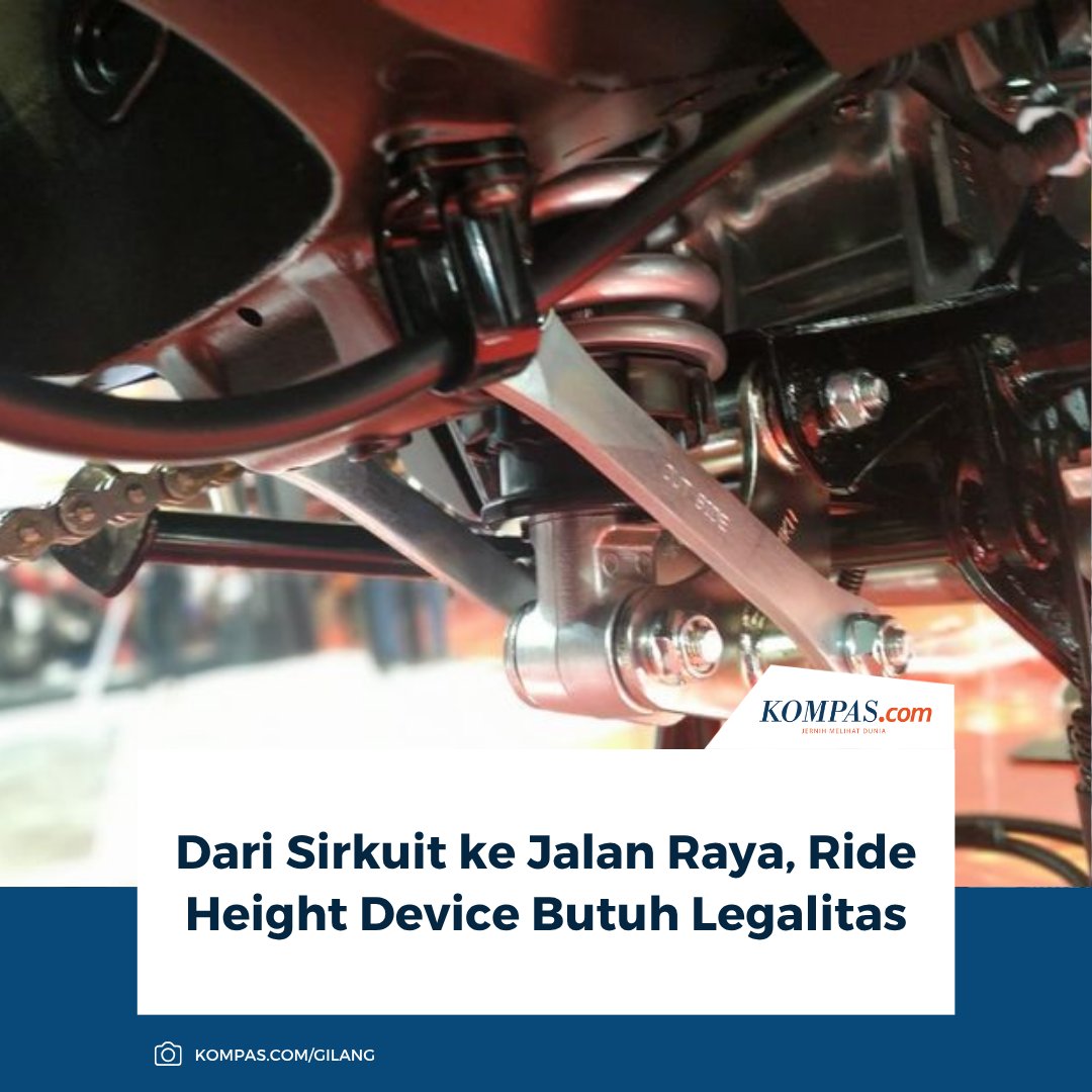 kompascom's tweet photo. Teknologi Ride Height Device (RHD) yang awalnya dikembangkan untuk dunia balap, kini berpotensi hadir di motor harian.

Baca Selengkapnya 👇🏻
https://t.co/O0OIlfnHwG 

~NA #RHD #Balap #Motor https://t.co/FYct8y4x33
