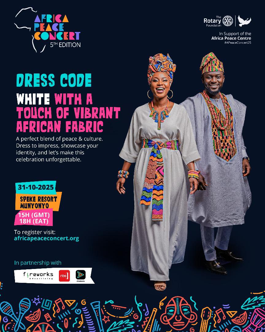 🎉 *THE DAY IS HERE!* 🎶 *TODAY IS THE D-DAY*
Rotarians, the wait is over — tonight’s the night! 🌍✨

Join us for an unforgettable evening at the Africa Peace Concert, where peace meets rhythm, and music speaks louder than words. 🎷💫

Experience the soulful magic of Isaiah