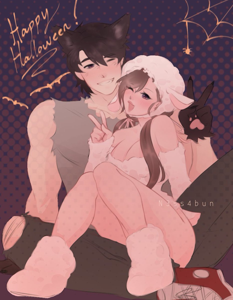 HAPPY HALLOWEEN 🎃 

Smth kinda half assed but I had to draw my babies