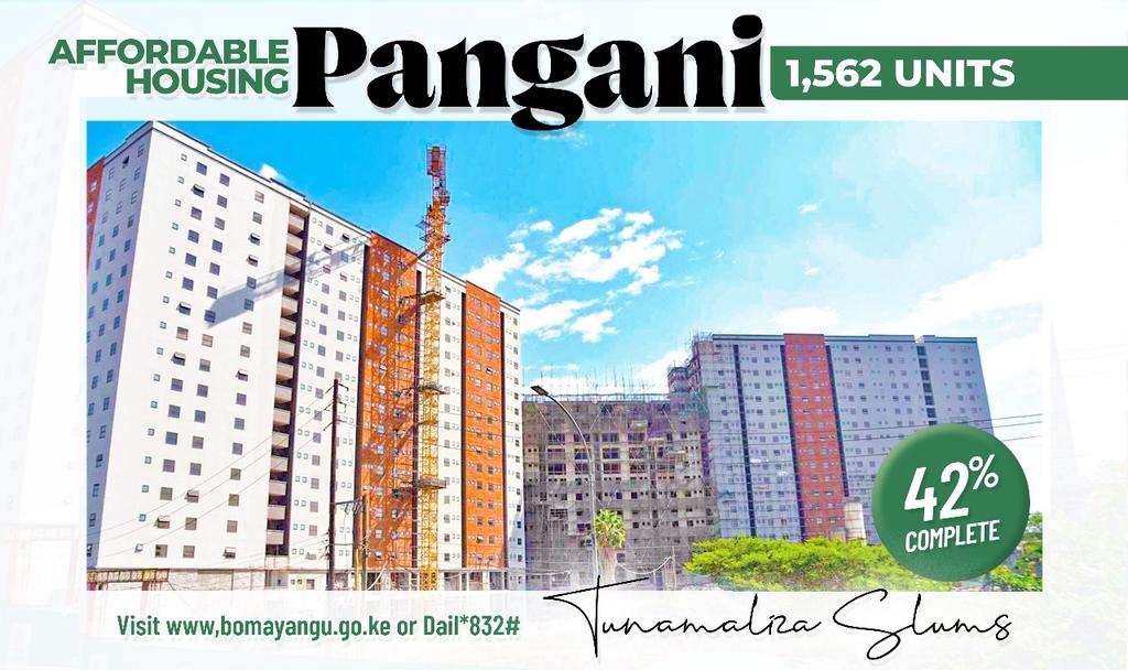From Kasarani to Mukuru, cranes are rising and families are preparing for dignified living. The Affordable Housing Programme is not theory—it's bricks, jobs, and hope restoring communities.
Tunamaliza Slums #BomaYanguNairobi Affordable Housing Program