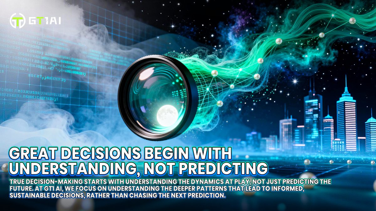 GT1AI_'s tweet image. Great decisions are built on understanding, not just predictions 📊
GT1 AI focuses on the underlying patterns that guide decisions 🧠
It’s about knowing the landscape, not guessing the outcome 🌍✨

#GT1AI #InformedDecisions #PatternRecognition #SustainableGrowth 🧠📊🌍