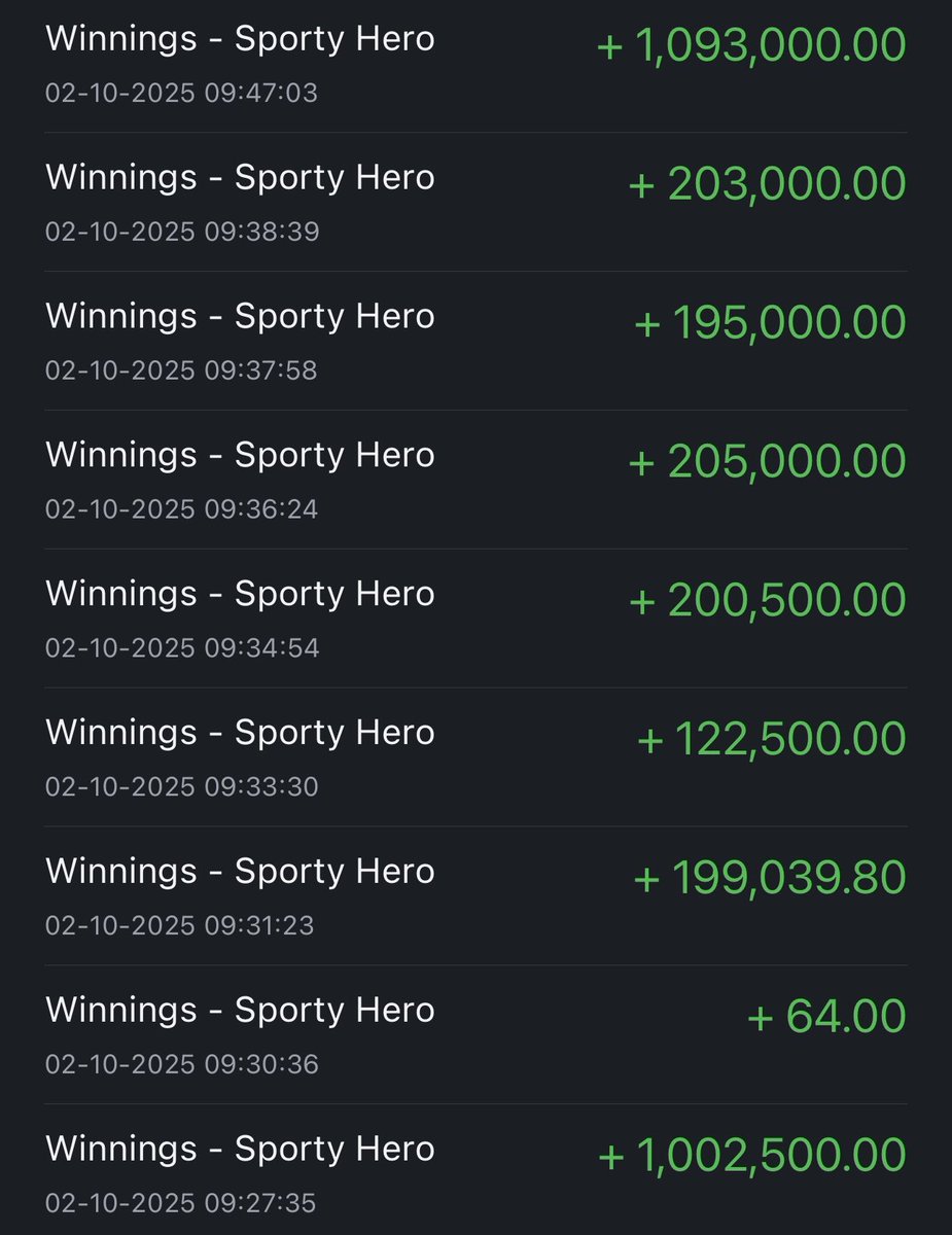 dmajekal1's tweet image. Some of my wins this month.
November be good to me. 🤲🏽
Verified accounts🔹follow and reply for a follow back.