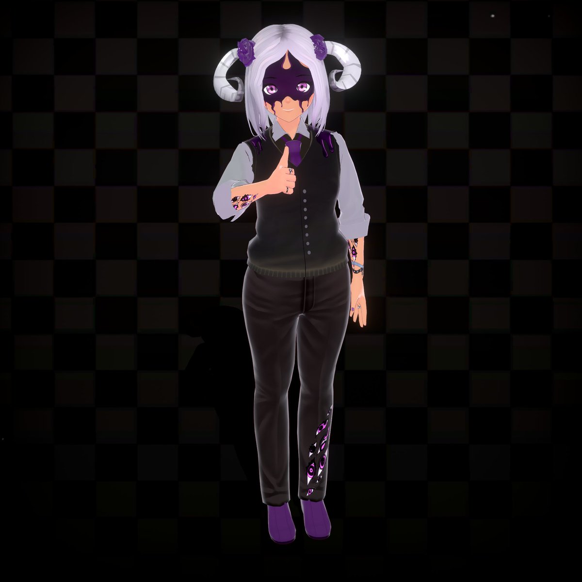 Esta vez decidí hacer cosplay de un muy buen amigo e increíble creador de contenido <a href="/FerLayton_/">Fer Layton 🕳👁</a> 

Disfraz 13/18