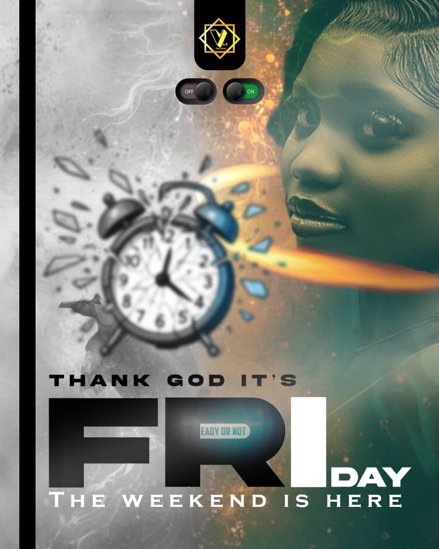 💥 Clock’s ticking, vibes exploding!  
🔥 TGIF — Ready or not, the weekend is HERE!  

#TGIF #WeekendVibes #SurePlug #FridayMood #ReadyOrNot