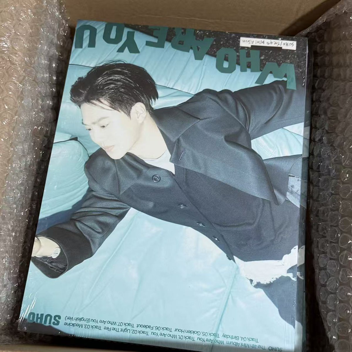 0621alva's tweet photo. 수호 후아유 SUHO WHO ARE YOU 양도 미개봉 앨범

각0.5
2ea/1set 0.9
(택배비+0.4)

UNOPENED / 미개봉

엑소 백현 솔로 앨범 양도 팬싸 미공포 공구 시우민 카이 수호 디오 찬열 세훈 첸 백현  김준면 exo pc photocard  wtb baekhyun do xiumin suho sehun kai chanyeol https://t.co/RsgePizEff