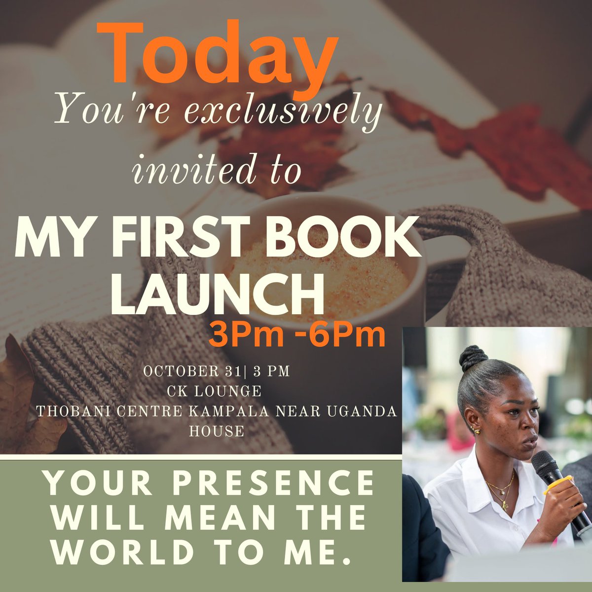 I will be there! 
Congratulations
<a href="/amariatek/">Amariatek Coaching and Mentorship</a>