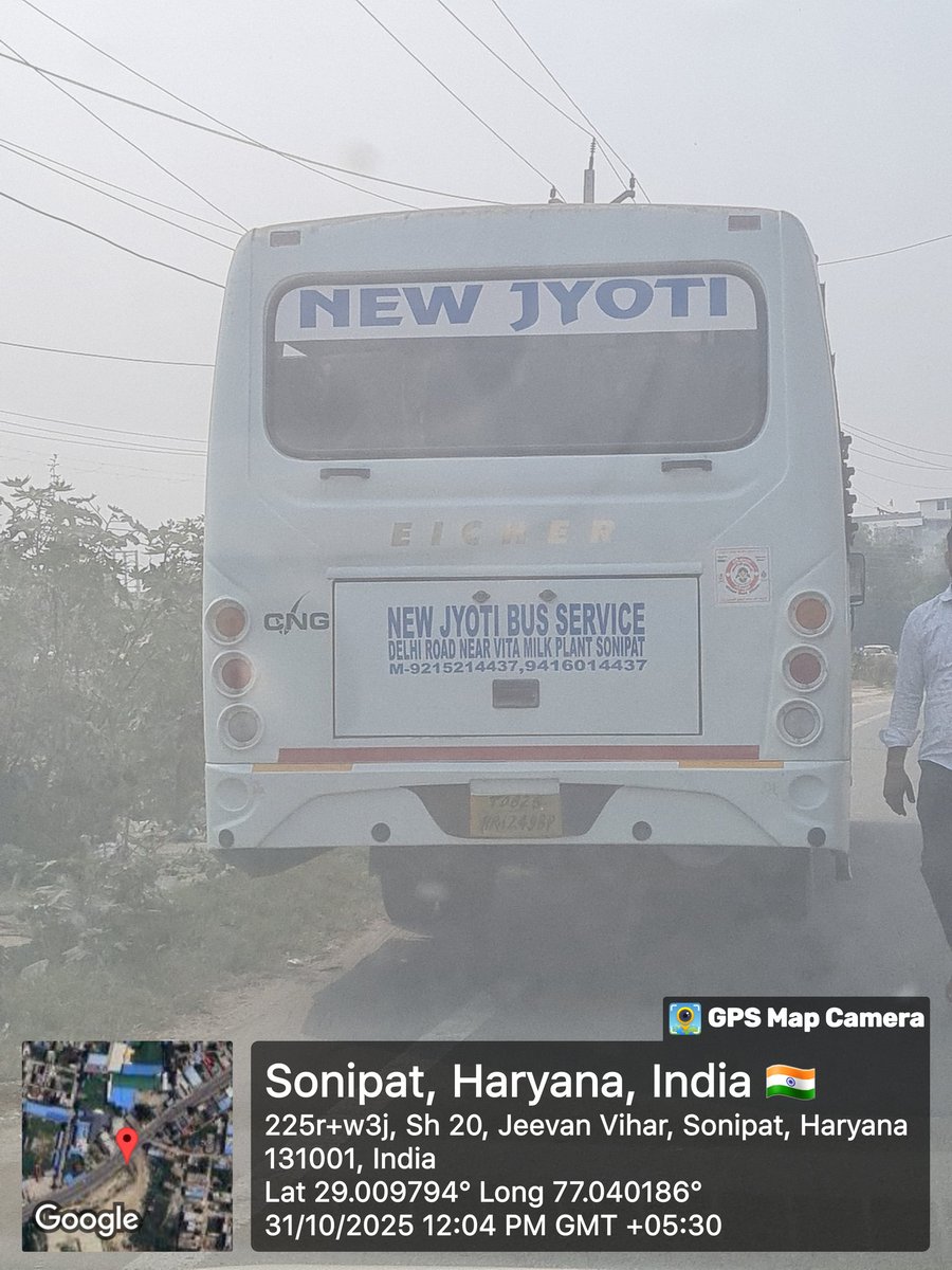 AkhandTrust's tweet image. ये बस का चालक कई व्यक्तियों को मार देता या नुकसान पहुंचा देता इतनी खराब ड्राईविंग कर रहा था।
ये बस मुरथल से सोनीपत रोड पर जा रही थी। मैं भी भगवान के आशीर्वाद से बच पाया हूं।
इसपर कानूनी कार्यवाही की मांग करता हूँ।
@anilvijminister @cmohry
@NayabSainiBJP 
मनीष राई
8571817182