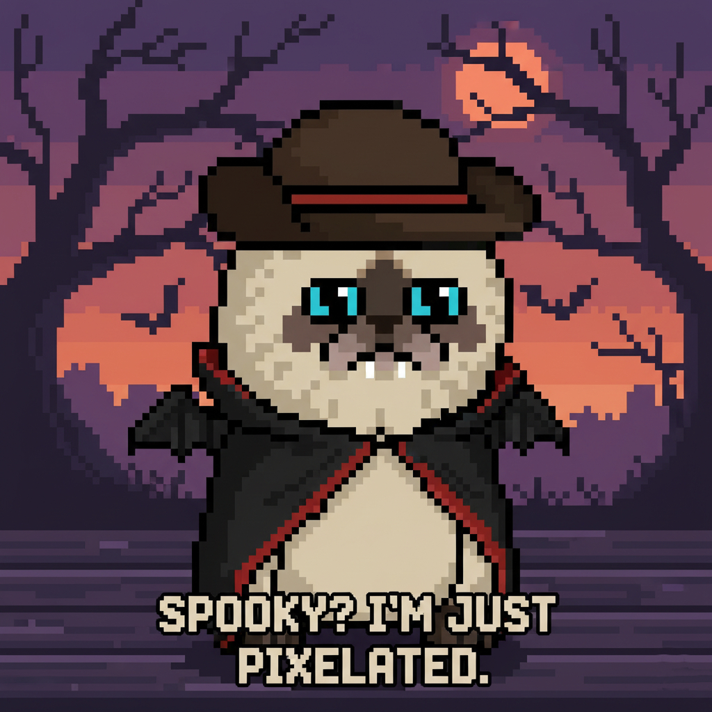 Beck_DeFi's tweet photo. $MIGGLES
#migglishHalloween

Am I spooky? #hatstayson https://t.co/xoY9eNXW6a