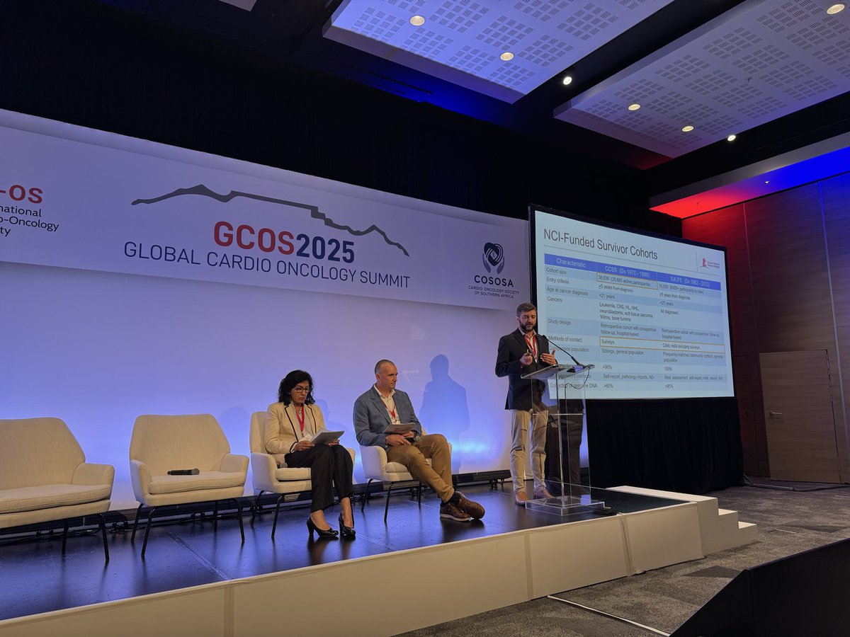 Session 2 of #gcos2025 starting now.  Dr Greg Armstrong speaking about pediatric cancer survivors #cardioonc <a href="/ICOSociety/">International Cardio-Oncology Society</a> <a href="/MariaSolAndres1/">Maria Sol Andres MD, MSc 🇦🇷🇬🇧</a>