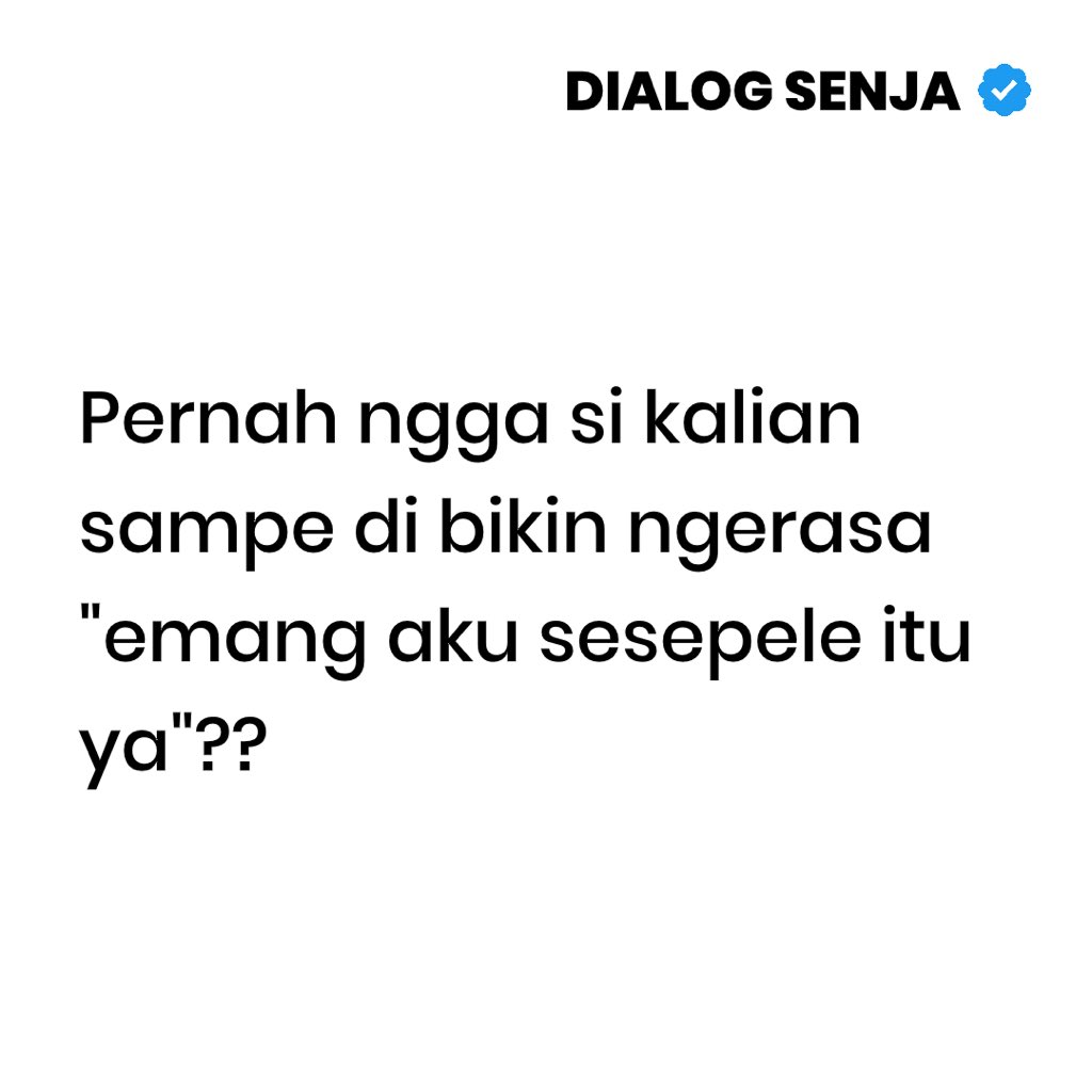 Dialog Senja tweet media