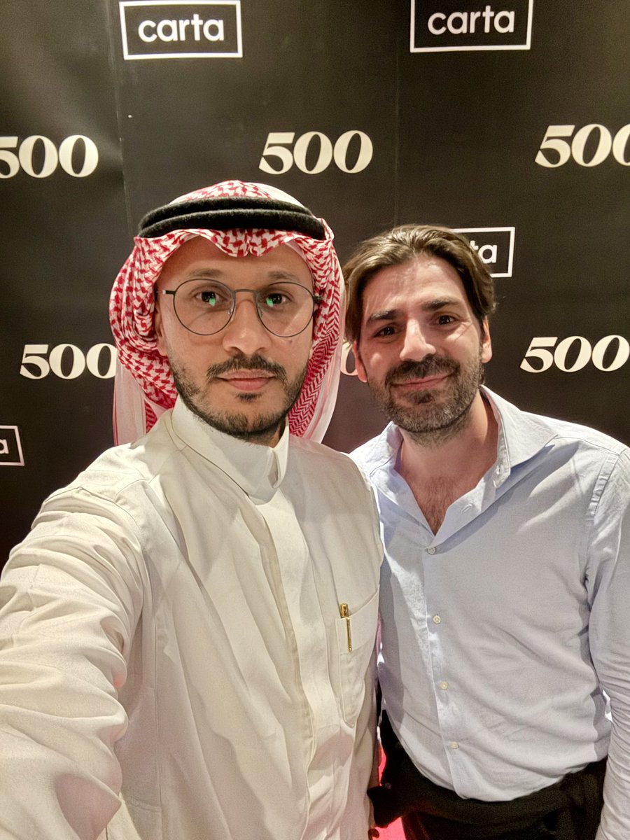 Nabt_app's tweet image. Incredible night with @500Global and @cartainc — connecting with brilliant founders and investors driving the next wave of innovation.

Proud to see Saudi and global entrepreneurship thriving side by side. 🚀🇸🇦