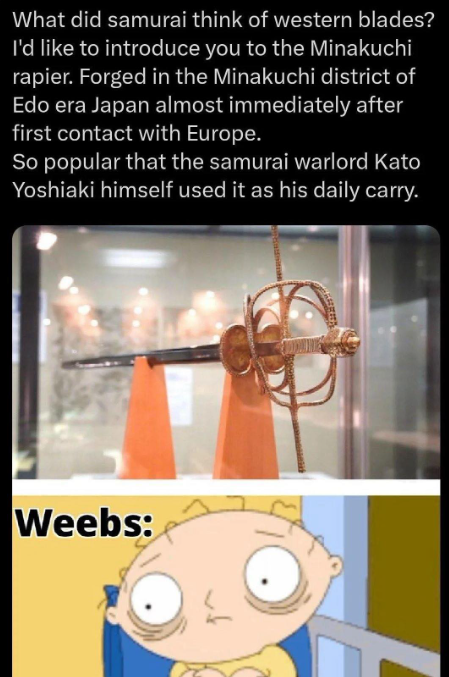 Will no one think of the emotional stability of the weebs?