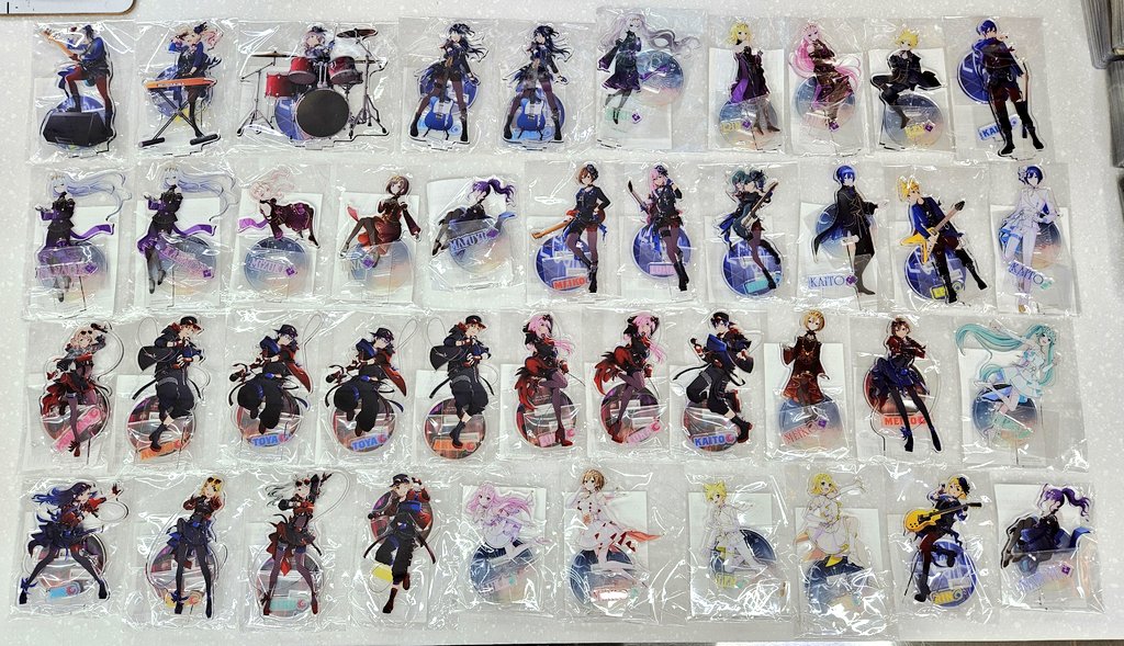 프세카 프로세카 프로젝트 세카이 컬러풀 스테이지! feat. 하츠네미쿠
커넥트 라이브 Leo/need × Vivid BAD SQUAD RESONANCE BEATS! / 25시, 나이트 코드로. × 버추얼 싱어 Dreamscape 아크릴스탠드 캐릭터 별로 입고되었습니다~

#오모차랜드홍대2호점 #프세카굿즈 #홍대굿즈샵 #굿즈도매