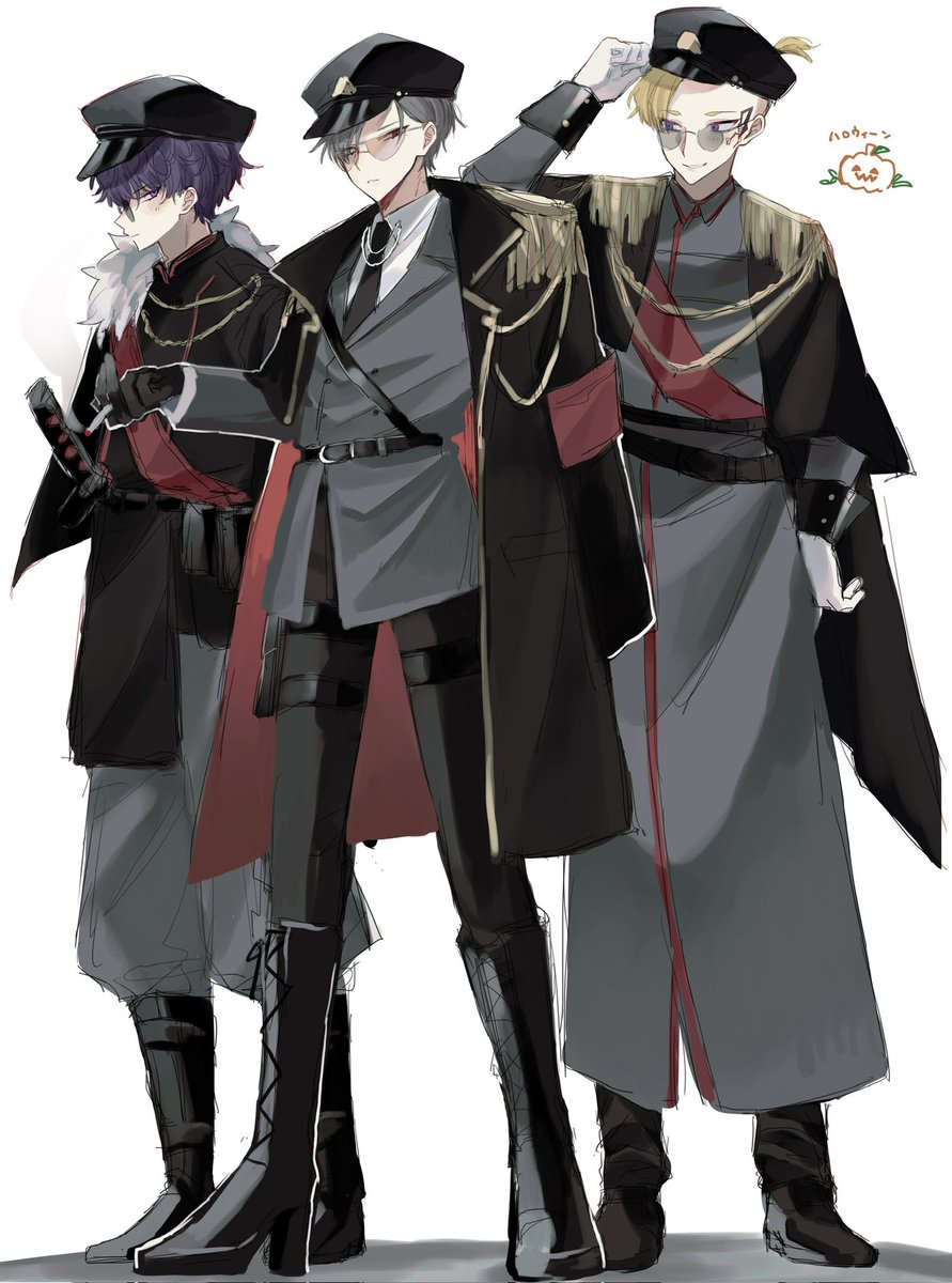 HappyHalloween🎃(※衣装改造)
オタクは皆軍服が好きって友達が言ってた