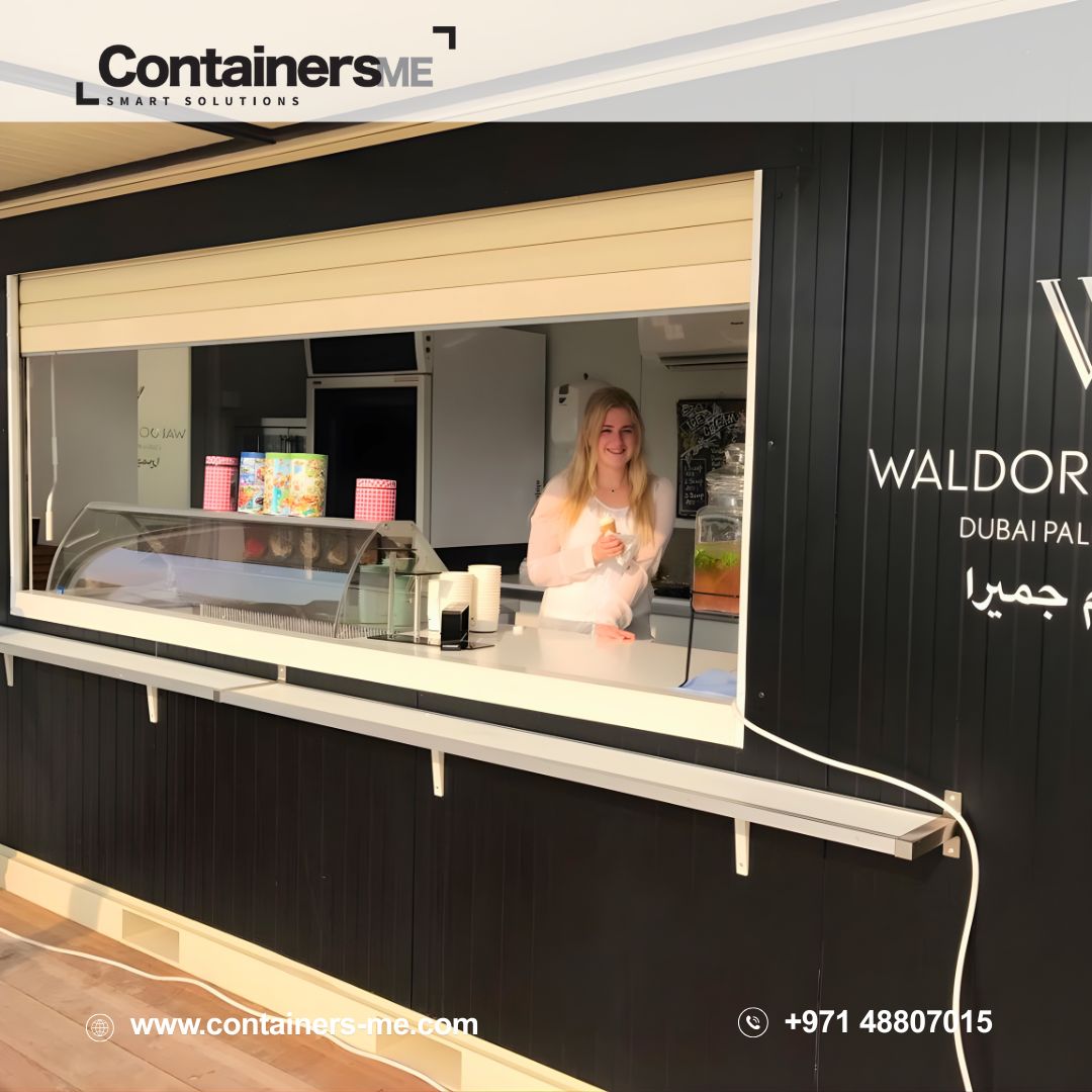 Containers_me's tweet image. Delivered a premium modular kiosk for Waldorf at Palm Jumeirah 🌴

 Elegant, durable, and built to impress — redefining modular design in Dubai.

🔗 Explore more : containers-me.com/projects

#modularcontainers #mobilecontainers #kioskdesign #waldorf #palmjumeirah #dubai