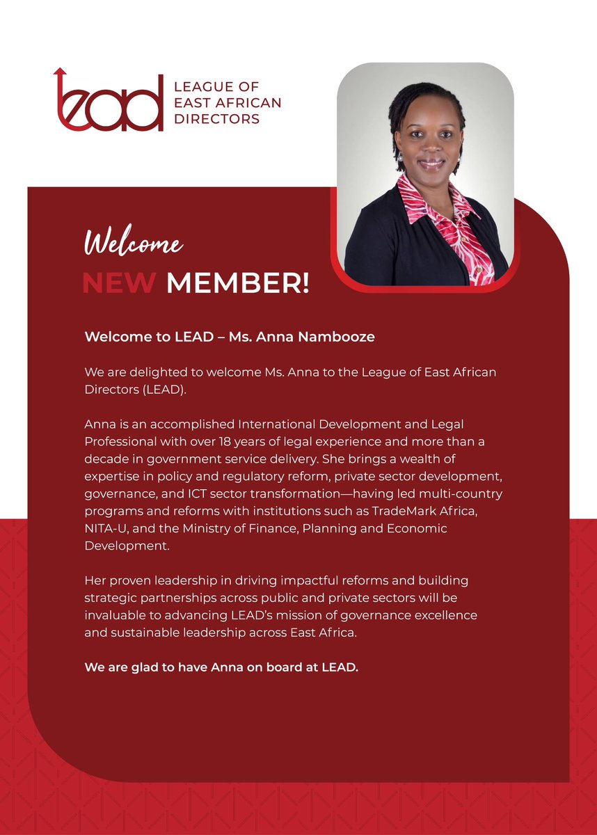 League of East African Directors tweet media