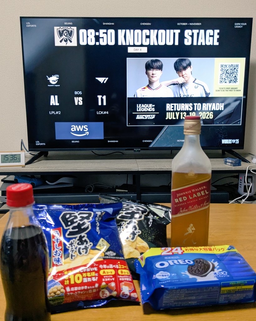pontanonono's tweet photo. T1とALの試合待機中 https://t.co/iNqqZveKIq