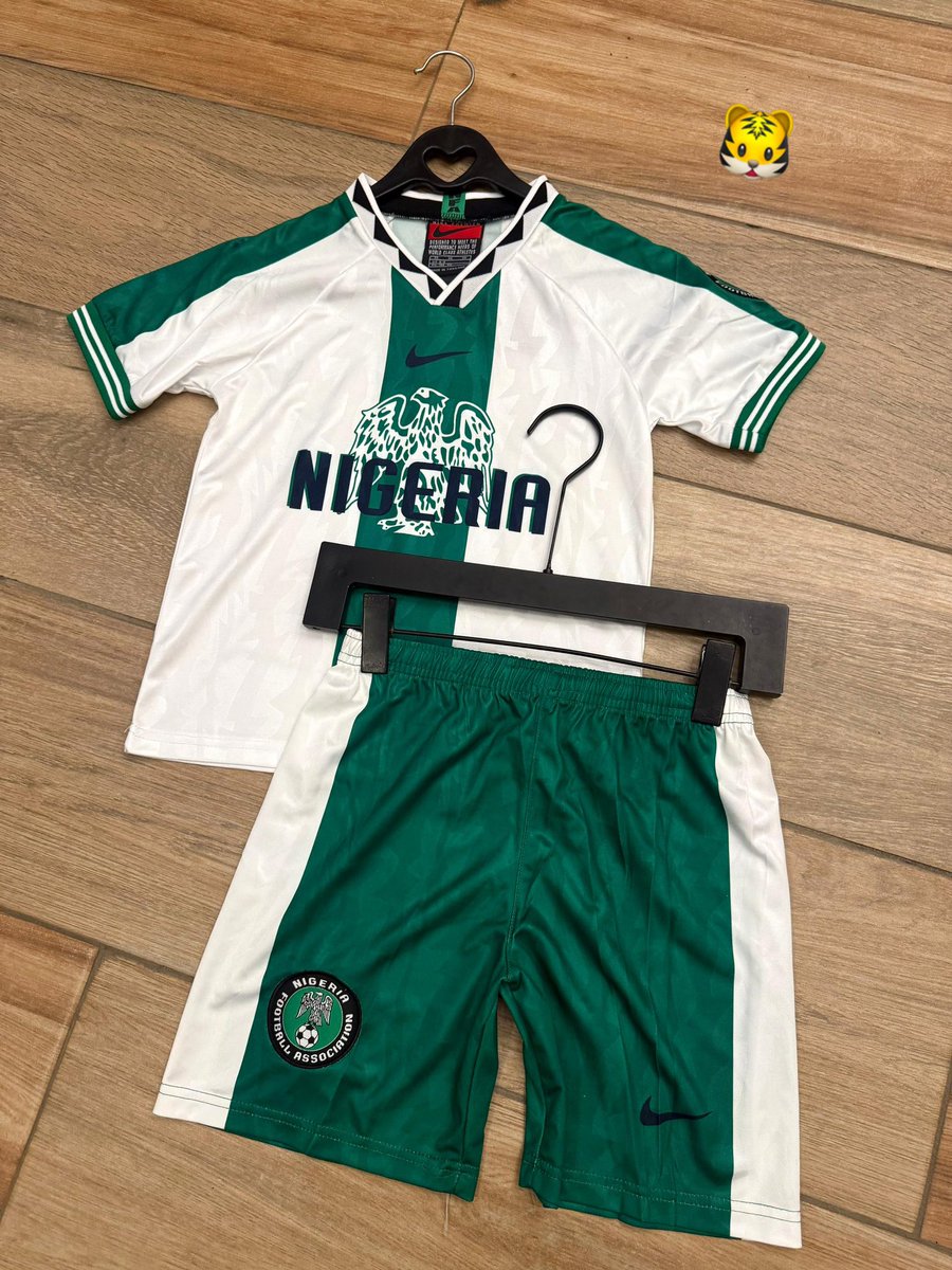 Retro_Crocs's tweet image. RETRO JERSEYS FOR KIDS 
🦅🇳🇬
AGE 2 - 15
🏷 N24k 
📍 LAGOS 
PLEASE REPOST WHEN YOU SEE THIS