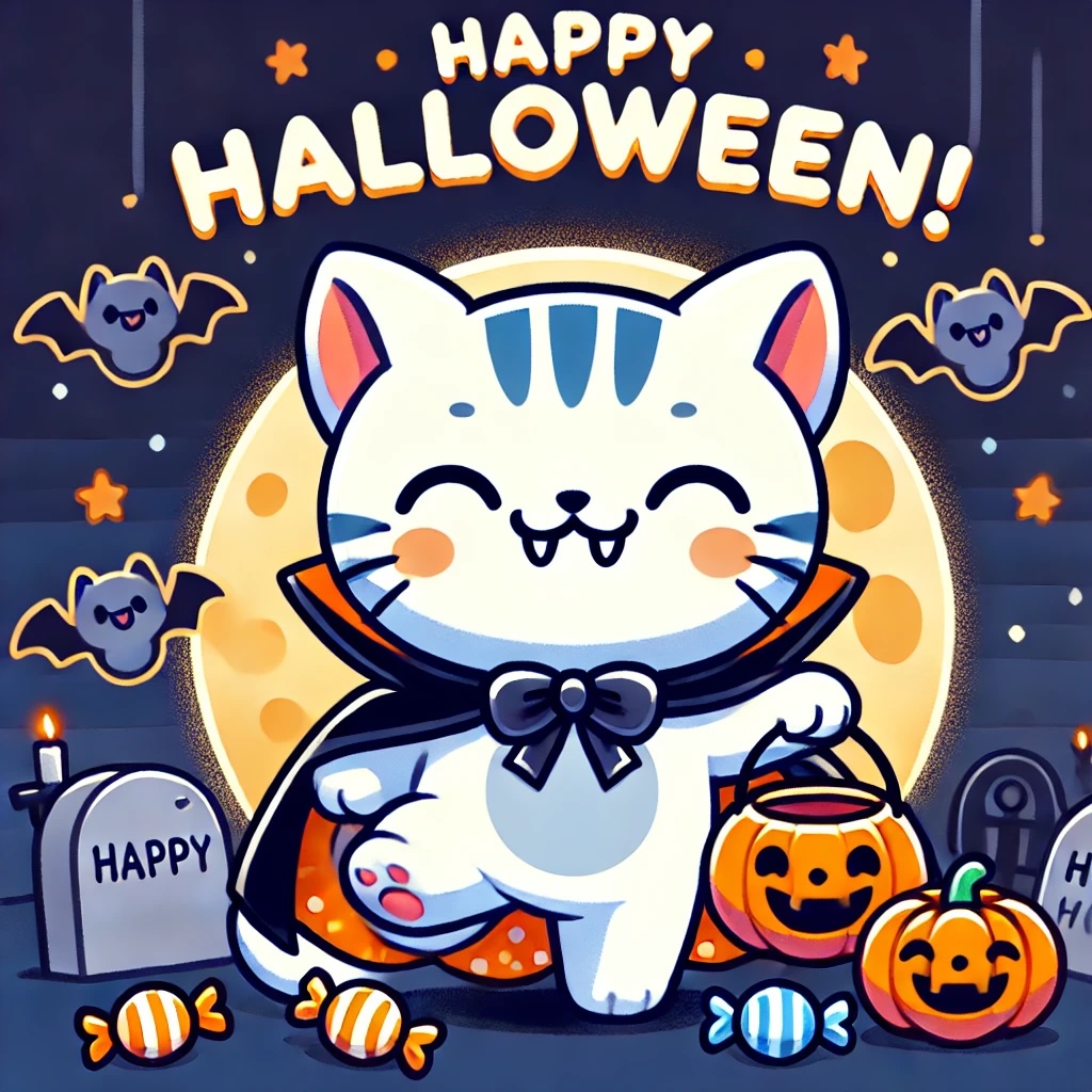 Happy Halloween! 🎃👻 
Wishing you the SPOOKIEST NIGHT!