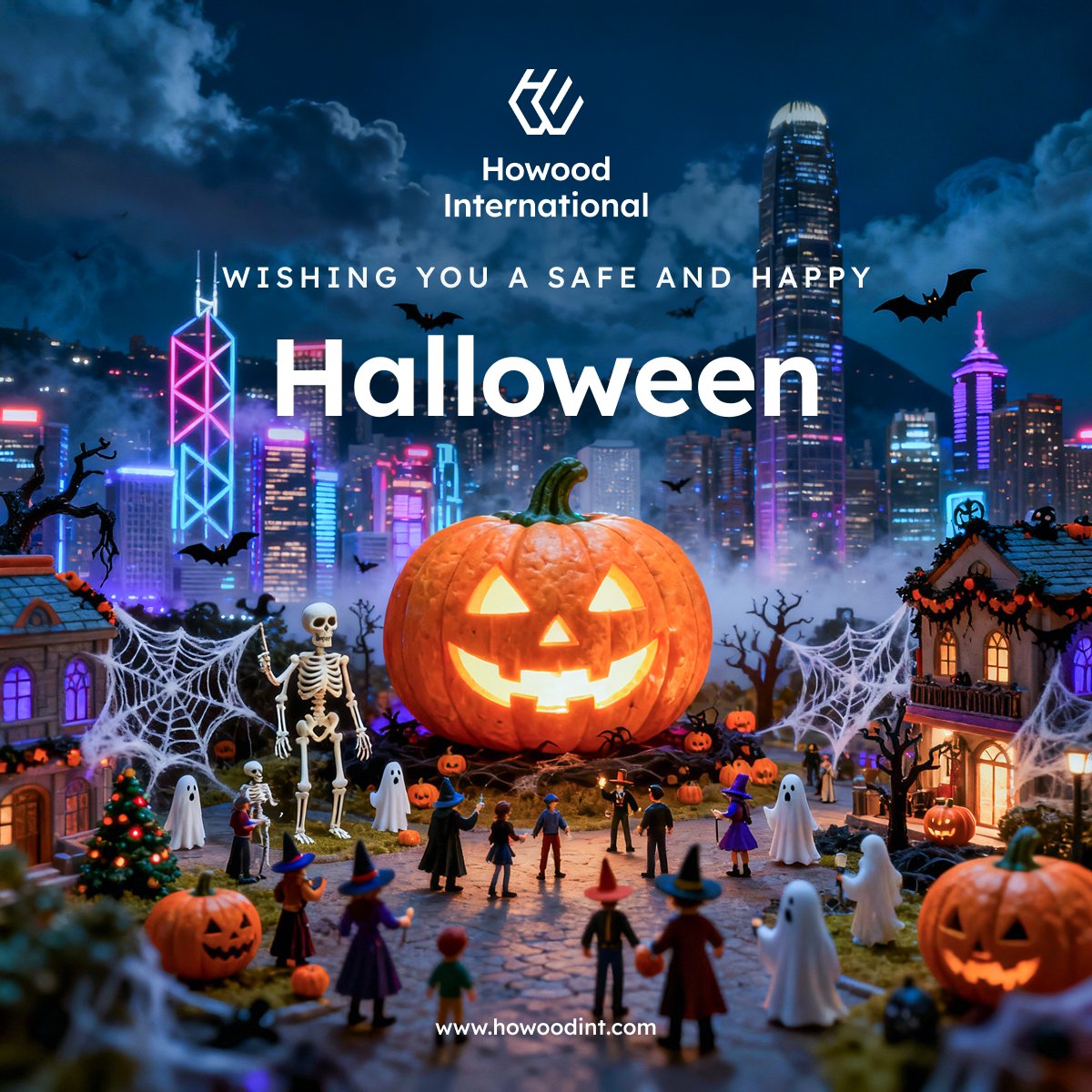 Howoodint's tweet image. Wishing everyone a safe &amp;amp; spooky Halloween! 🎃👻 Let this season of creativity spark new ideas and connections. Here’s to innovation, community, and a little fun along the way. Have a fantastic day! ✨🕸️ 
#HappyHalloween #Innovation #Community