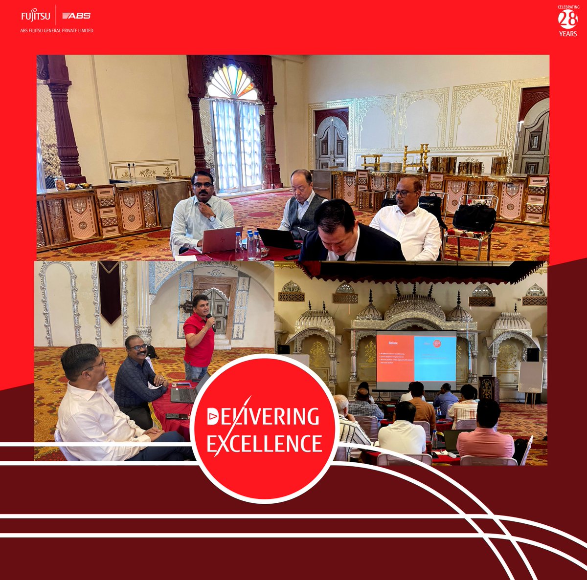 AbsFujitsugen's tweet image. the Jaipur branch is set to soar. Backed by strong leadership and the spirit of #Rajasthan Delivering Excellence becomes the driving force behind growth, innovation, and living life king-size in the Pink City!

absfujitsu-general.com

#ABSFujitsuGeneral #GrowthMindset