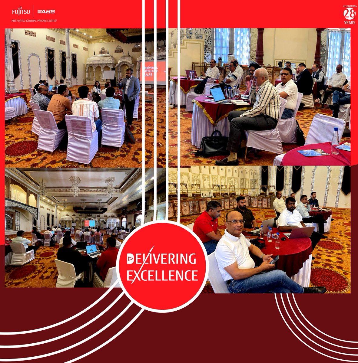 AbsFujitsugen's tweet image. the Jaipur branch is set to soar. Backed by strong leadership and the spirit of #Rajasthan Delivering Excellence becomes the driving force behind growth, innovation, and living life king-size in the Pink City!

absfujitsu-general.com

#ABSFujitsuGeneral #GrowthMindset