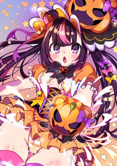 ハロウィンなのでくみゃウィッチ🐻‍🎃 