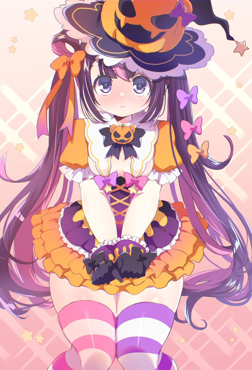 ハロウィンなのでくみゃウィッチ🐻‍🎃 