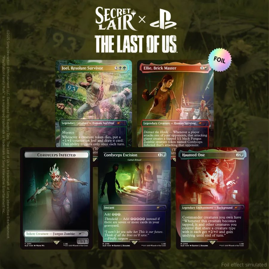 Doc_baste's tweet image. Les set Magic X The Last Of Us sont preco.

C’est clairement sur un coup de tête, je pense que d’ici la fin de Décembre je vais annuler :’)