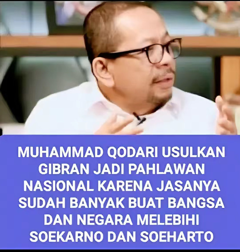 Jumat barokah 

Pulang jumatan nemu yng gini?
Apa si Qodari  sehat ?