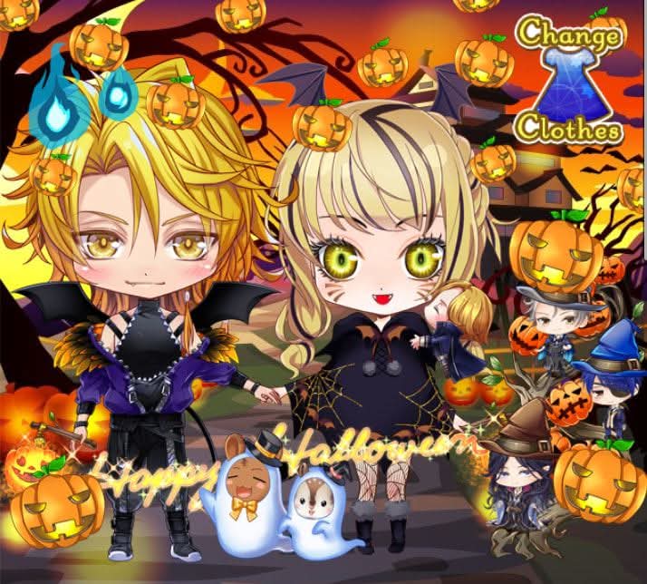 xInnocent_Sinx's tweet image. I ran across some of my old Halloween looks for Solmare's games. There were more from their other games but 4 limits, so I got lazy!🎃🖤🐈‍⬛💀

#NTTsolmare #DestinyNinja2 #NinjaShadow #WizardessHeart #BloodinRoses