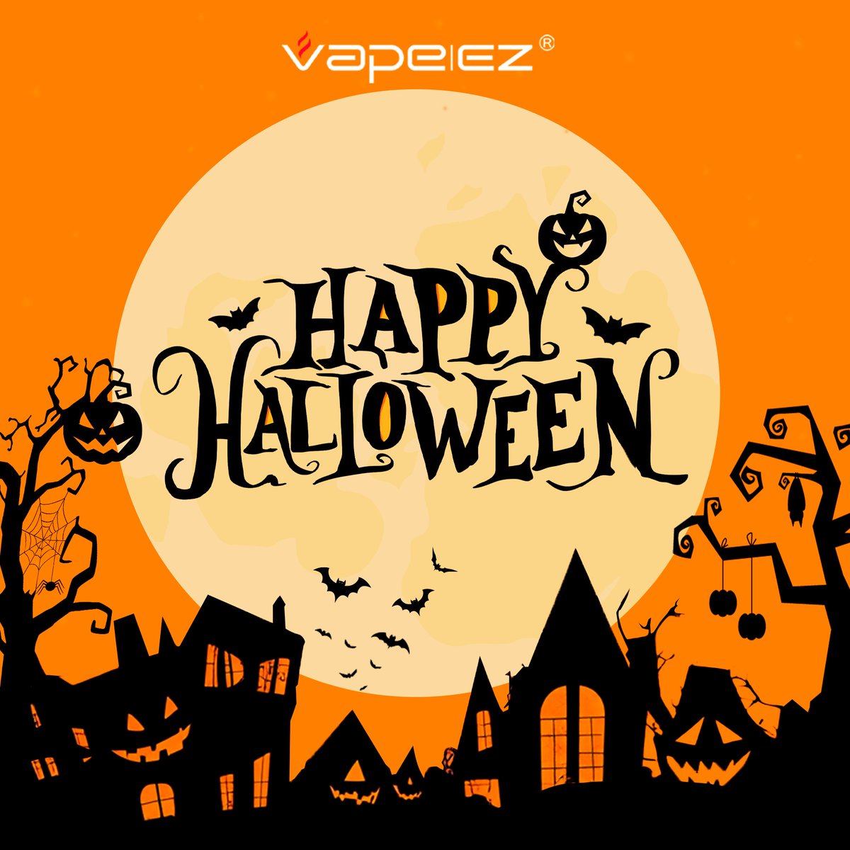 VapeEZ5's tweet photo. Spooky season is in full swing! 🎃 Whether you're decorating your space or perfecting your costume—embrace the magic of Halloween. Don't forget to share your favorite spooky moments! 👻#HalloweenVibes #SpookySeason #PumpkinSpiceEverything #Halloween2025 #VapeEZ https://t.co/QPc8wfb6Io