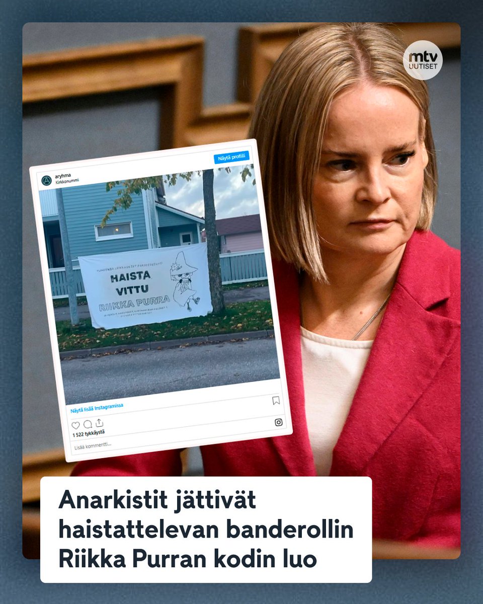 Helsingin yliopiston ylioppilaskunnalta rahallista tukea saava ryhmä on aiemmin esitellyt tekstiä Purran pään leikkaamisesta.

mtvuutiset.fi/artikkeli/anar…